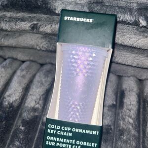 Starbucks cold cup Keychain ornament